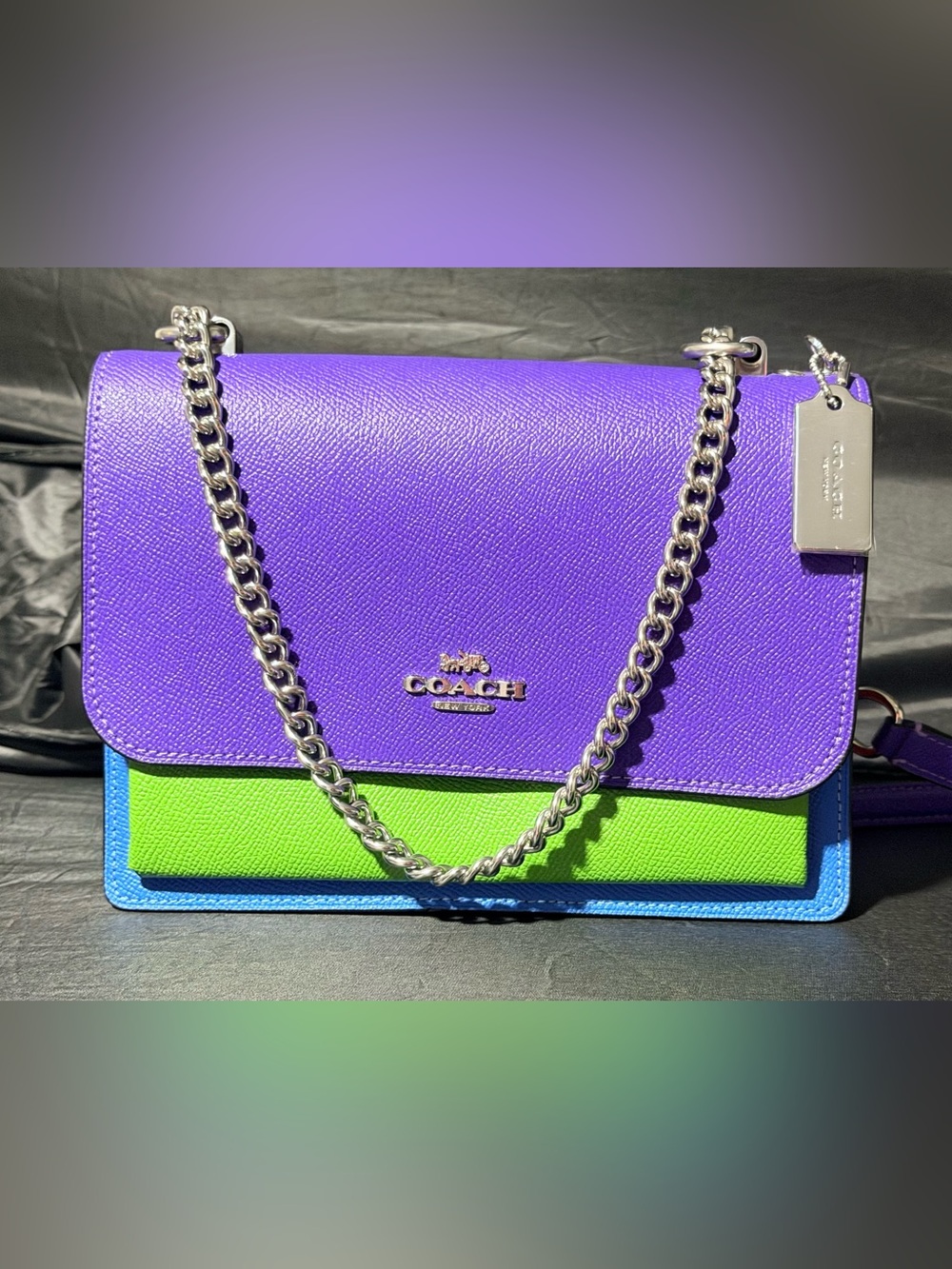 NWT Coach Klare Crossbody Bag in Colorblock